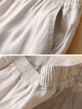 Cotton and linen cropped pants women's summer thin loose all-match carrot harem pants